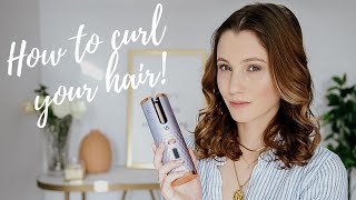 How To Get Perfect Curls With Volume ⭐️ Unbound Cordless Auto Curler by VS Sassoon Review/Tutorial