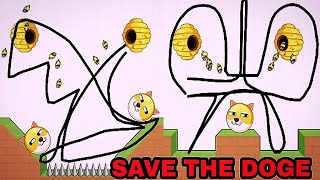 Save the doge | Beautiful skill level 1 to 6 walkthrough gameplay