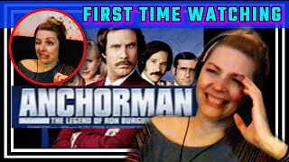 ANCHORMAN -- movie reaction -- FIRST TIME WATCHING