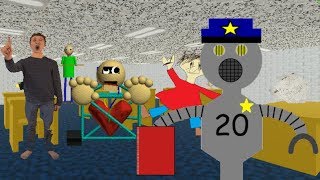 Security Guard Unit 20 Plays: Baldi's Basics in Education and Learning Endless Mode