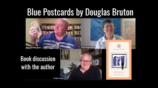 Shawn and Lindy chat about Blue Postcards with Douglas Bruton #YvesKleinBlue #artreadathon