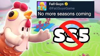 Fall Guys SS5 is CANCELED | NO MORE SEASONS!