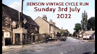 Benson Vintage Cycle Run. 2022