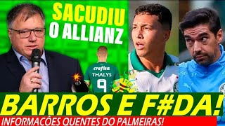 Verdão Anuncia! Thalys Novo Camisa 9 do Palmeiras! 3 Bilhões Confirmados! Negócio Histórico!