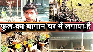 फूल का बागान घर में लगाया है | phool ka bagan dikhaiye | vlogs video