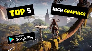 TOP 5 ULTRA HIGH GRAPHICS GAMES FOR ANDROID 2022| 5 CONSOLE QUALITY GAMES FOR ANDROID