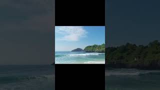 PESISIRAN PANTAI WARU KARUNG AIRNYA JERNIH BANGET #shortvideo #vlogdesa #pantai