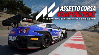 Assetto Corsa Competizione: Quick race in Nissan GT-R Nismo GT3 @ Laguna Seca