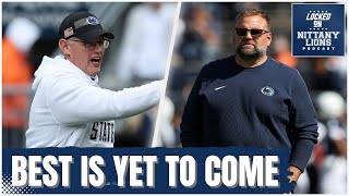 Penn State's offense & defense will be even * better * in the second half of the season