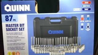 QUINN 87 PC Master Bit Socket Set🔩🌎🔩✌😁