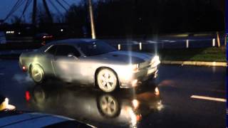 Dodge challenger burnout