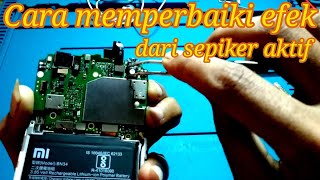 Cara Memperbaiki Mode Handset Sepiker Pelan/Gembret Efek Dari Sepiker Aktif