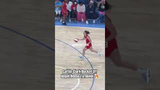 Caitlin Clark open bucket after Angel Reese turnover #wnba #caitlinclark #basketball