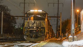 62W departing Norwood for Edgemoor Yard