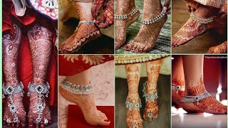 Latest Silver Anklet Designs / Bridal Payal Designs