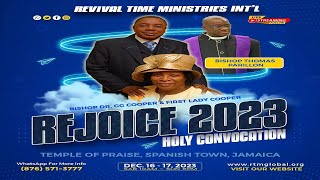 "REJOICE 2023" || Holy Convocation - Day#1 (Evening Session) || BISHOP DR. GG COOPER