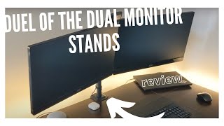 Duel of the Dual Monitor Stands