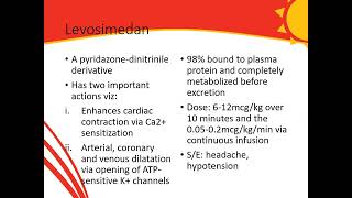 Vasoactive agents