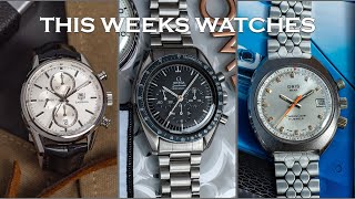 This Weeks Watches - 1975 Omega Speedmaster, TAG Heuer 1887, Oris ChronOirs & Much More [Episode 38]