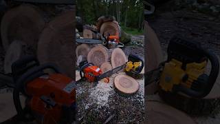 Stihl gas vs husqvarna gas vs Dewalt flex  60 volt?