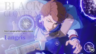 Black Clover M - Vice Captain of the Golden Dawn Langris Trailer