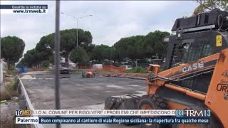 Cantiere viale Regione Siciliana: intervista al TgMed di TRM (11-11-2021)