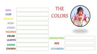 THE COLORS (LOS COLORES EN INGLÉS - PRIMARIA) 30 03 2021