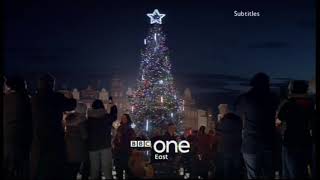 BBC one East Christmas 2018 Ident - Tree