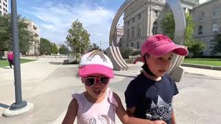 Arriving at Indianapolis / Downtown / Walk by the Canal | X-Kids Around The World