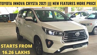 innova crysta facelift 2021 ||||| Full walkaround |||| Engines, new features and pricing explained