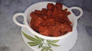 How to make Tandoor chicken Angara - तंदूर चिकन अंगारा बनवण्याची पद्धत