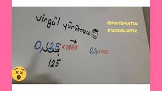 Virgul yurutmece x1000