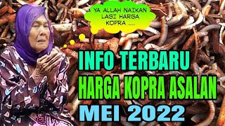 INFO TERBARU  HARGA KOPRA ASALAN 26 MEI 2022