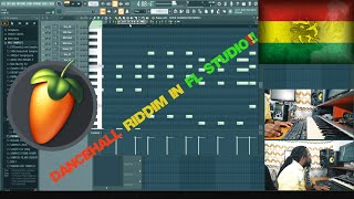 HOW TO MAKE A DANCEHALL RIDDIM IN FL STUDIO QUICKLY.