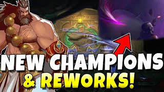 3 NEW CHAMPIONS TEASED + AURELION REWORK & MORE!