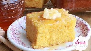 Sweet Honey Cornbread w/ Honey Butter