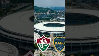 Final da Libertadores no Maracanã. Fluminense vs Boca Júniors. #libertadores