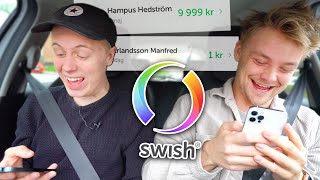 Swisha sist, behåll pengarna (Swish-leken)