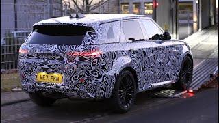 2022 Range Rover Sport spied