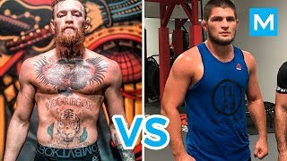 Connor McGregor VS Khabib Nurmagomedov (Workouts) | Muscle Madness