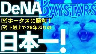 【猫ミーム】DeNA、26年ぶりの日本一！！日本シリーズ第6戦を猫ミームで振り返る！！