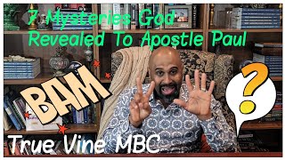 Wednesday Night Bible Study | 7 Mysteries God Revealed To Apostle Paul | 10/2/24 | Various Verses