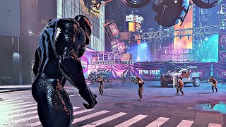 Spider-Man 2 - Gameplay com Venom e Morte do Kraven (PS5 4K 60FPS)