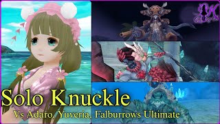 [Toram Online] - Solo Knuckle Vs Summer Event Bosses (Adaro, Yuveria, Falburrows)