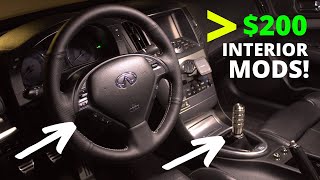 TRANSFORM YOUR CAR'S INTERIOR FOR LESS THAN $200!!!