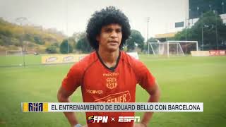 ¡REPASAMOS EL PRIMER ENTRENAMIENTO DE EDUARD BELLO CON BARCELONA - EL ÍDOLO LISTO PARA LA FASE 2!