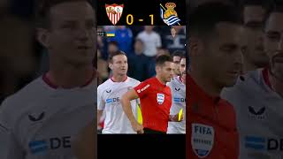 Sevilla vs Real Sociedad 2022 Laliga highlights #shorts #youtube #football