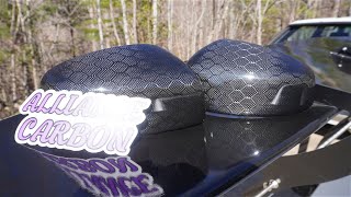 Carbon Alliance 370z "CF" Mirror Caps