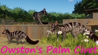 Owston's Palm Civet by Gabboi and GiornoPizza - Planet Zoo Mod