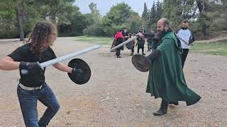 Larp 1v1 sword and buckler